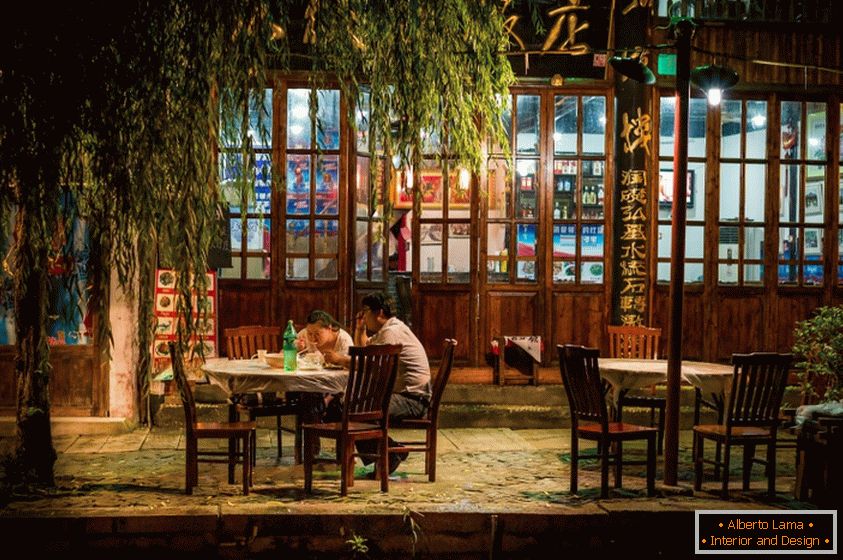 Reštaurácia v Šanghaji, fotograf Rob Smith