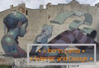 Grandiózny graffiti od mladého španielskeho Aryzu