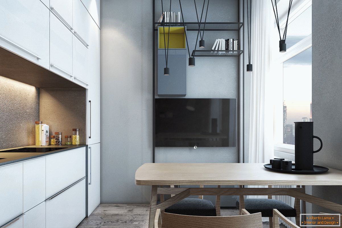 Design pre malý byt v škandinávskom štýle - фото 2