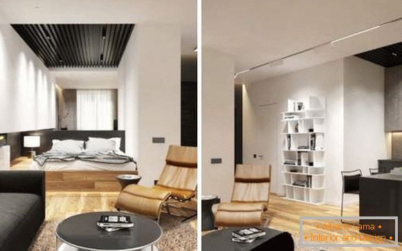 Luxusné jednoizbové štúdiové apartmány - high-tech dizajnové fotografie