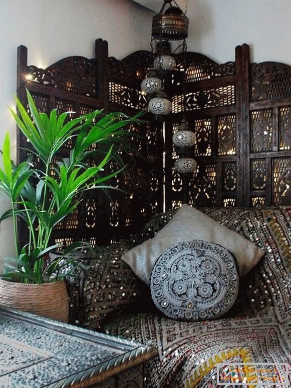 Maurskom dekor-in-interiéru