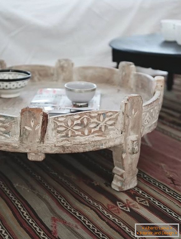 stola v marockom štýle