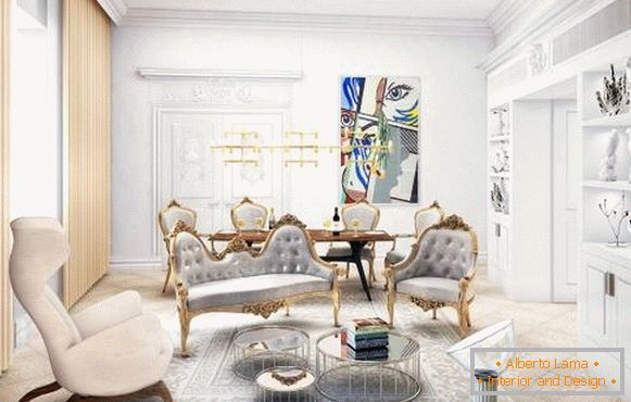 klasický nábytok-and-moderný dekor