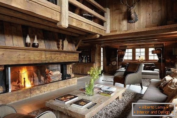 Luxusné dokončenie dreveného domu v duchu chaty