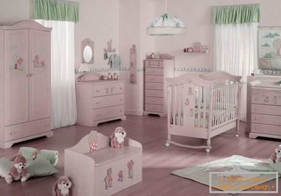 Interiér pre miestnosť pre novorodenca, foto 47