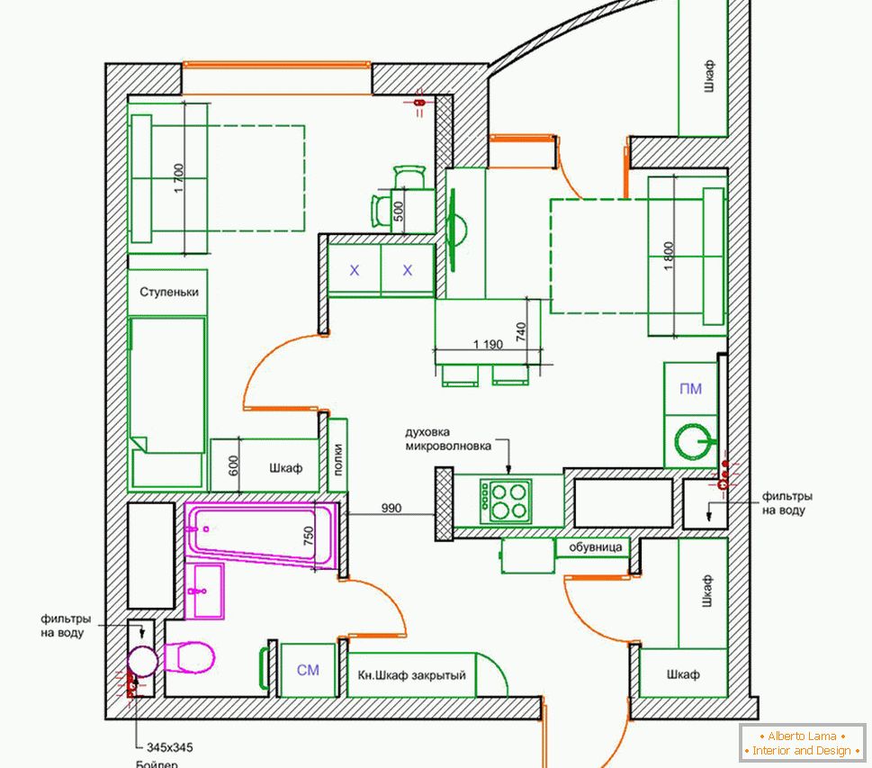 Dispozícia bytu je menšia ako 50 m2