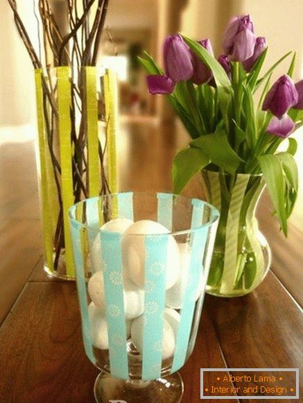 Viazané vázy s vlastnými rukami