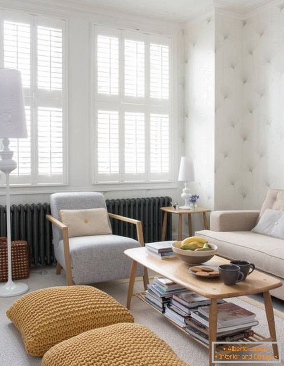 svetlý koberec v dizajne-obývacia izba