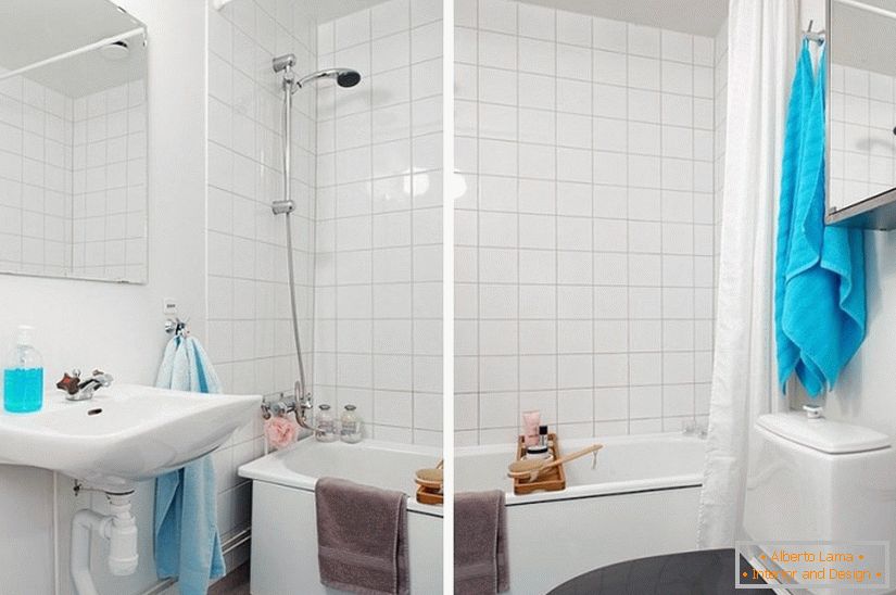 Kúpeľňové štúdio apartmány v škandinávskom štýle