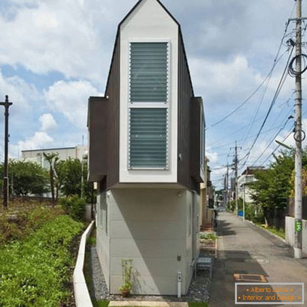 Dom podivnej formy od Mizuishi Architects Atelier - фото 2