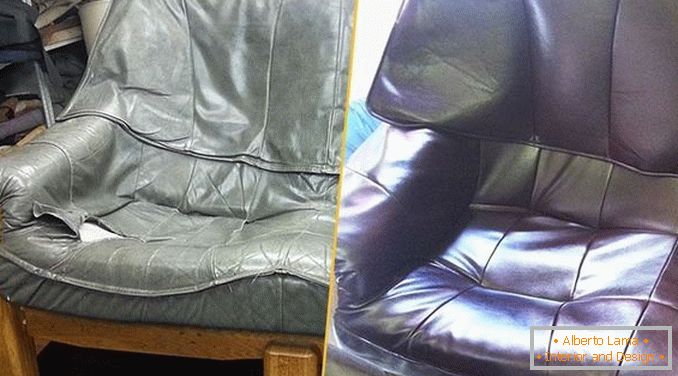 Vyťahovanie čalúneného nábytku pred a po, foto 12