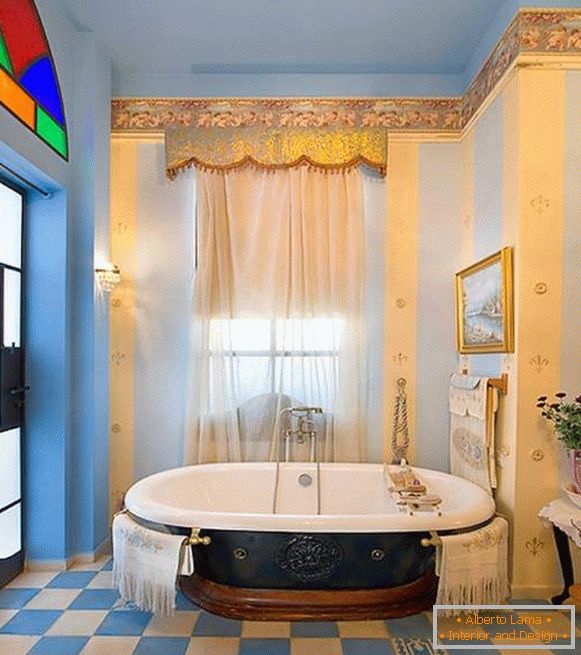 Krásna tapeta - tapeta v kúpeľňovom dizajne