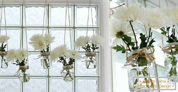 Užitočné nápady pre dom s vlastnými rukami - vázy z plechoviek