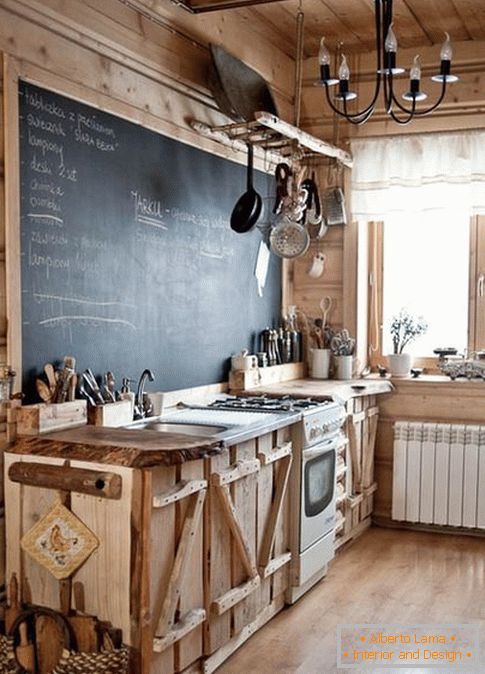 urob si kuchyňu s vlastnými rukami z dreva, foto 14