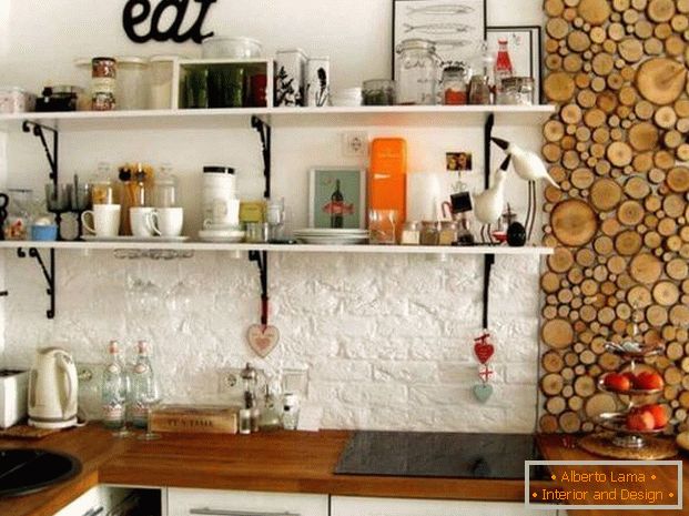kuchynský obývacia izba v modernom štýle дизайн фото