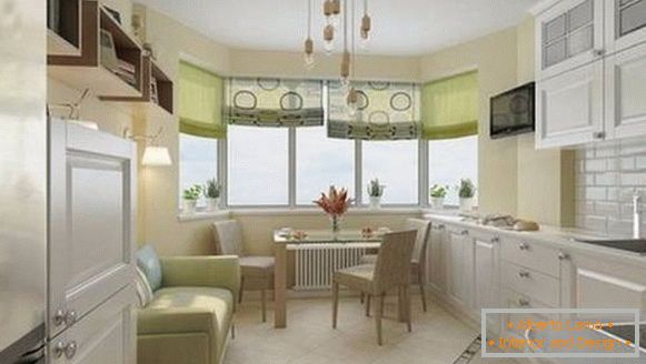kuchynská obývacia izba s dizajnom záhradného okna, foto 7