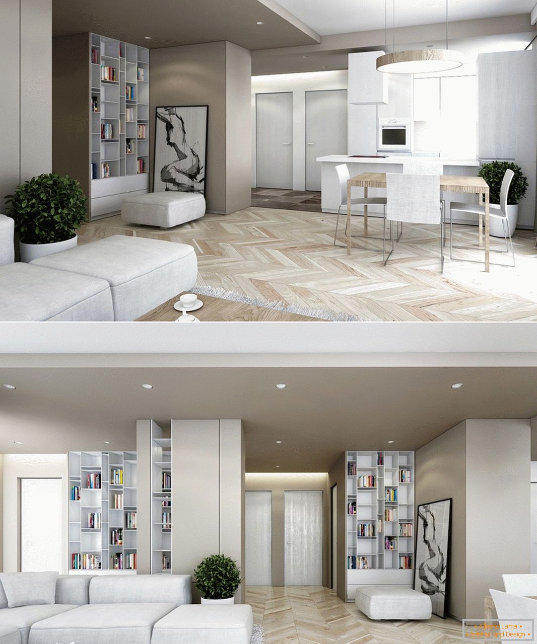 Interiérový dizajnový byt z Kaeel Group