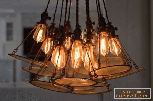 Lamp of Edison - foto blízko