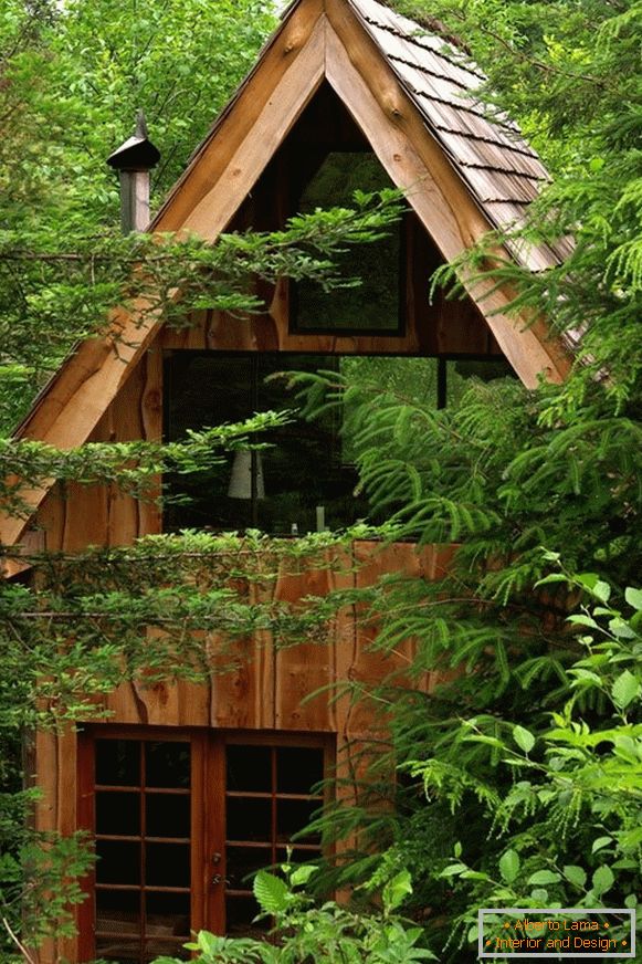 Foto lesný dom: lacné ubytovanie
