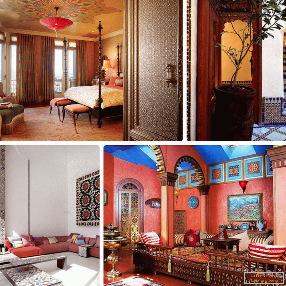 osvetlenie и мебель для марокканского интерьера