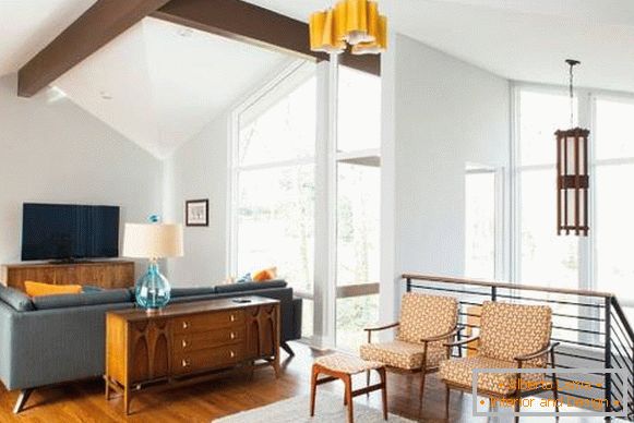 Moderné trendy v interiérovom dizajne 2016 - retro nábytok