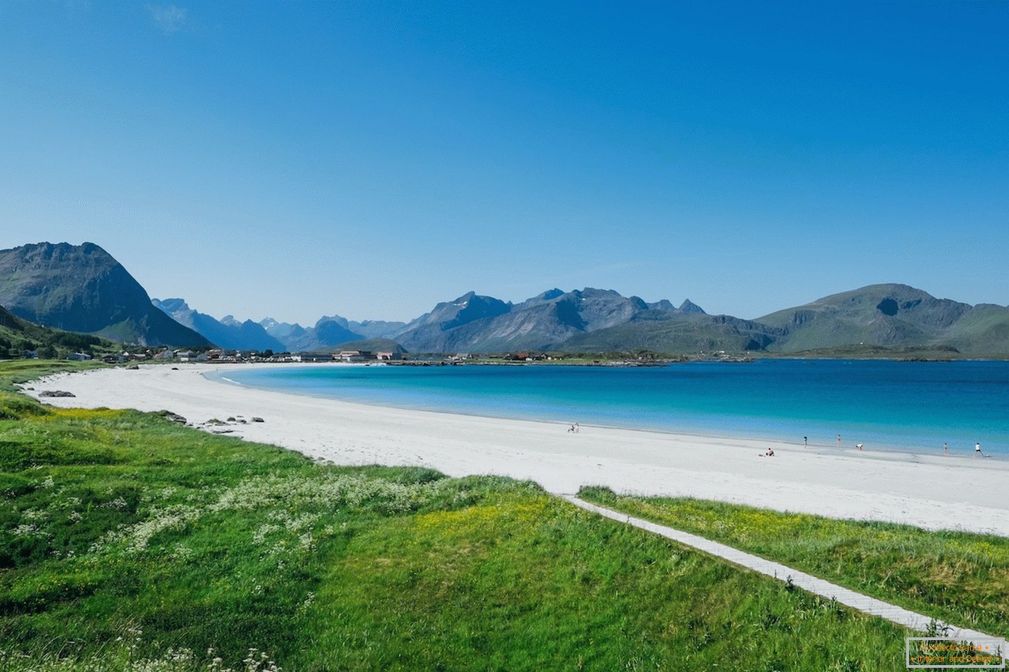 Ideálne pobrežie Nórska