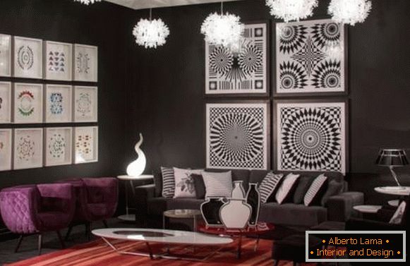 Štýlový a svetlý dizajn obývacej izby