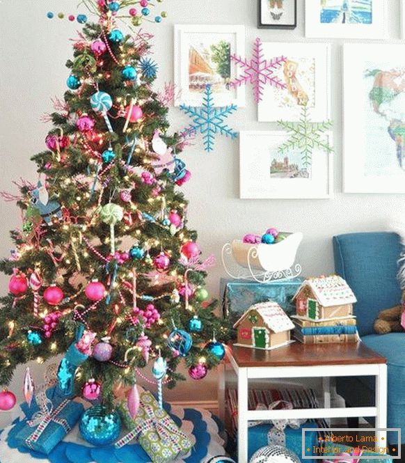 Vianočný strom dekorácie