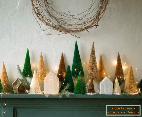 dekorácie novoročných guličiek s vlastnými rukami, foto 53