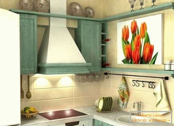 Interiér kuchyne súkromného domu - ako zamyslieť nad dizajnom svojimi vlastnými rukami