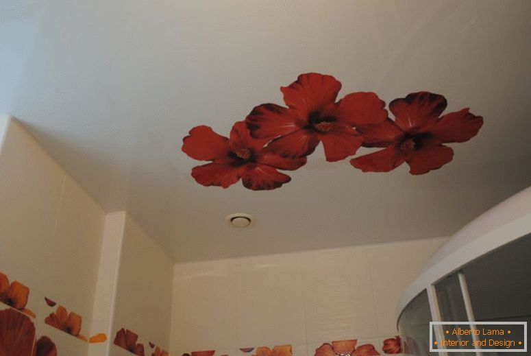 Závesné stropy v kúpeľni - 130 fotografických nápadov