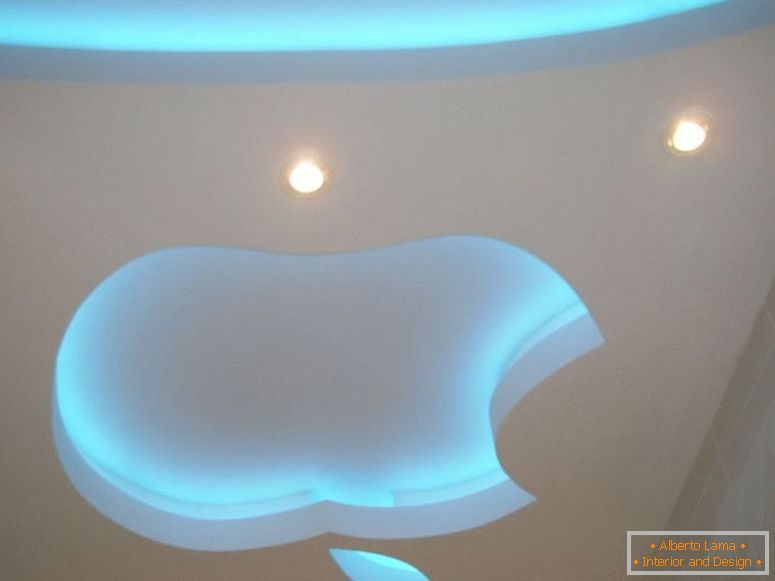 Závesné stropy v kúpeľni - 130 fotografických nápadov