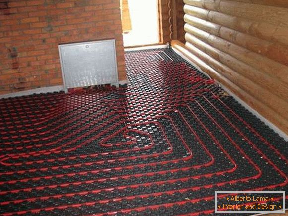 Teplé podlahy v súkromnom dome, фото 26