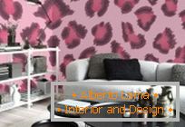 Príklady interiéru v ružových tónoch