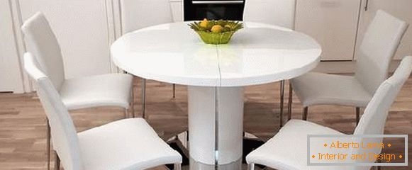 jedálenský stôl na jednej nohe, skladací, foto 31