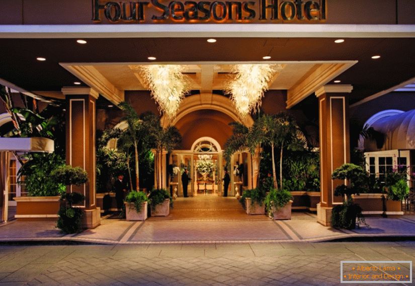 Fasáda hotela Four Seasons