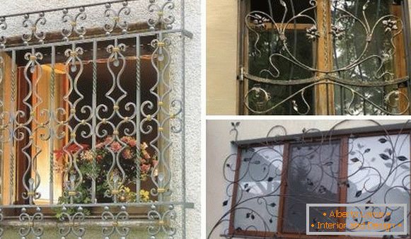 Kované rošty na oknách - náčrty a nápady na fotografovanie