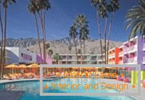 Luxusný hotel Saguaro Palm Springs v Kalifornii, USA