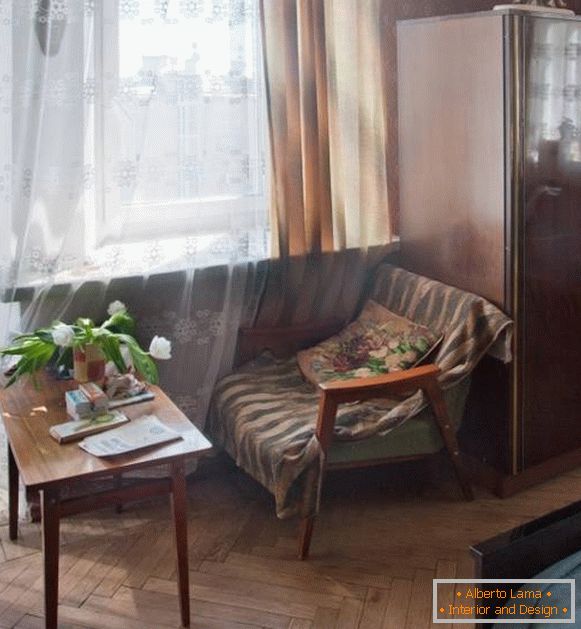 Nábytok zo Sovietskeho zväzu v interiéri