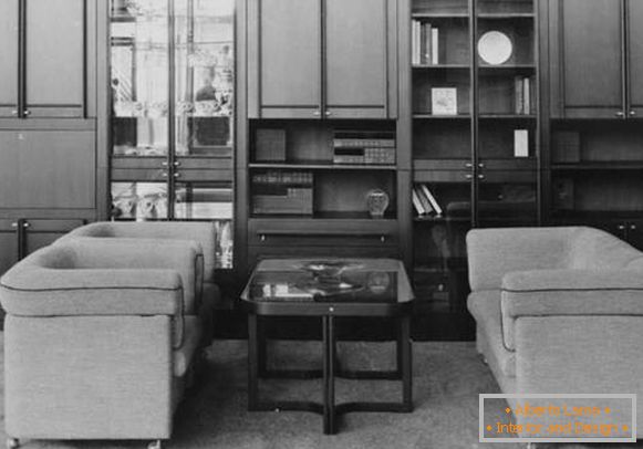 Obývacia izba v Sovietskom zväze