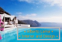 Moderná architektúra: Boutique hotel San Antonio na ostrove Santorini