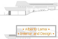 Moderná architektúra: dvojpodlažný dom v Madride v štýle Sci-Fi