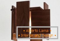 Moderné lampy z tmavého dreva od firmy Cerno