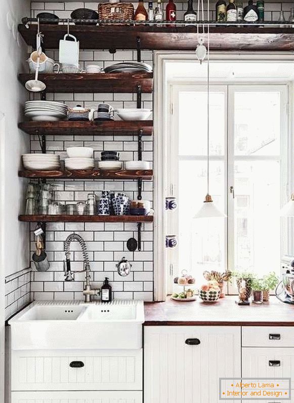 moderné nápady pre malú kuchyňu, foto 61