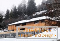 Moderný dom v Alpách od štúdia architektov Ralph Germann