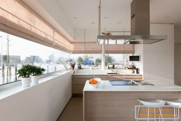 Kuchynský dizajn v súkromnom dome s vlastnými rukami - nápady na inšpiráciu