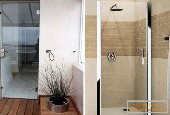 Dvere pre sprchy, sklá, kĺbové - fotografické kabíny