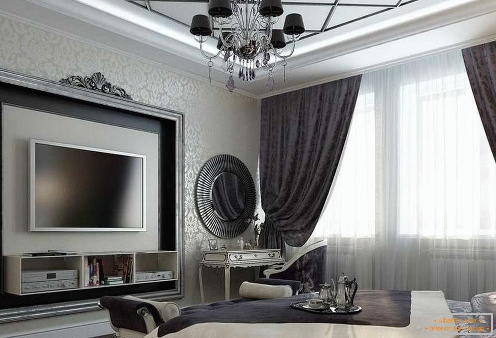 Spálňa v štýle Art Deco