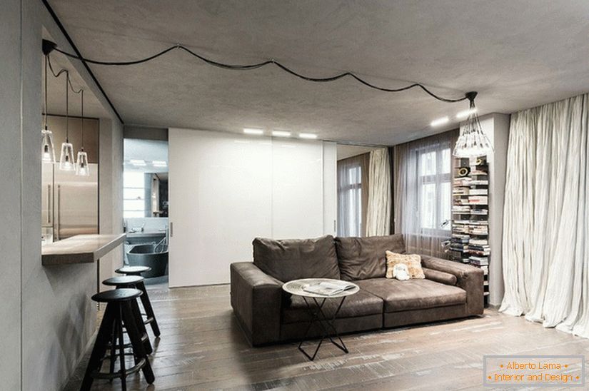 Interiérový dizajn obývacej izby