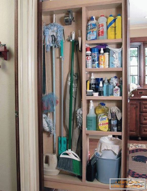 Kde ukladať čistiace prostriedky do domu v kuchyni